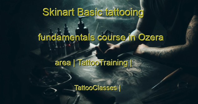 Skinart Basic tattooing fundamentals course in Ozera area | TattooTraining | TattooClasses | SkinartTraining-Japan